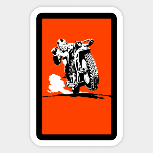 Retro Rider Sticker